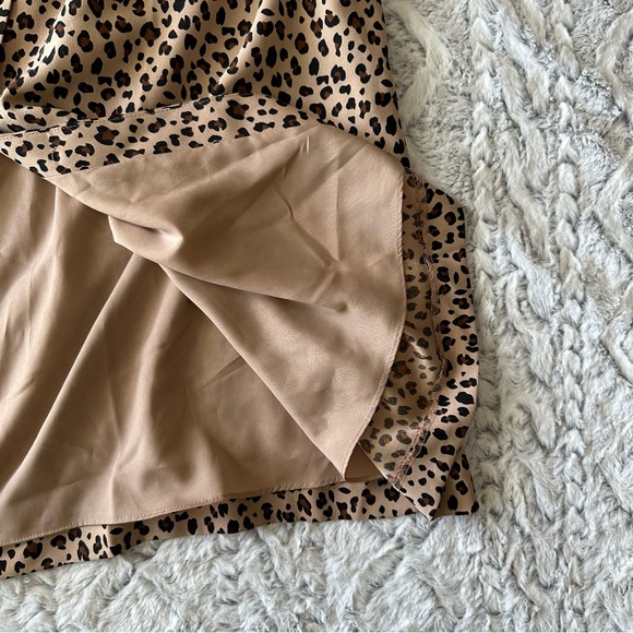 J. Crew Button-front A-line midi dress in leopard size 8 - Picture 11 of 13